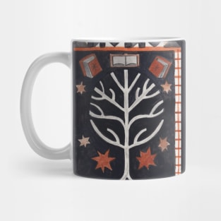 Book Tree - Book Worm Mug